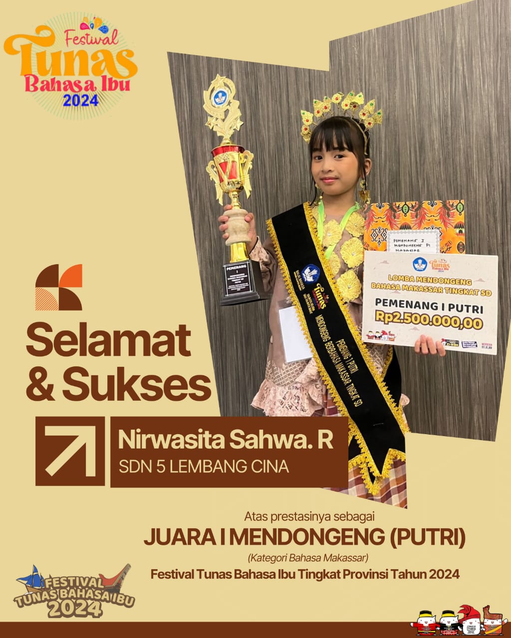 Sahwa: Si Mungil Berprestasi