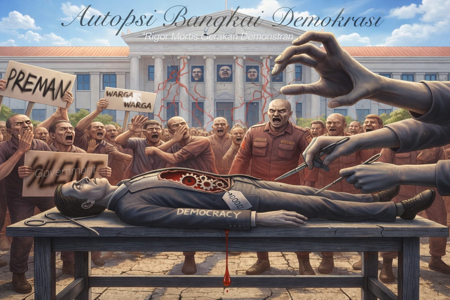 Autopsi Bangkai Demokrasi
